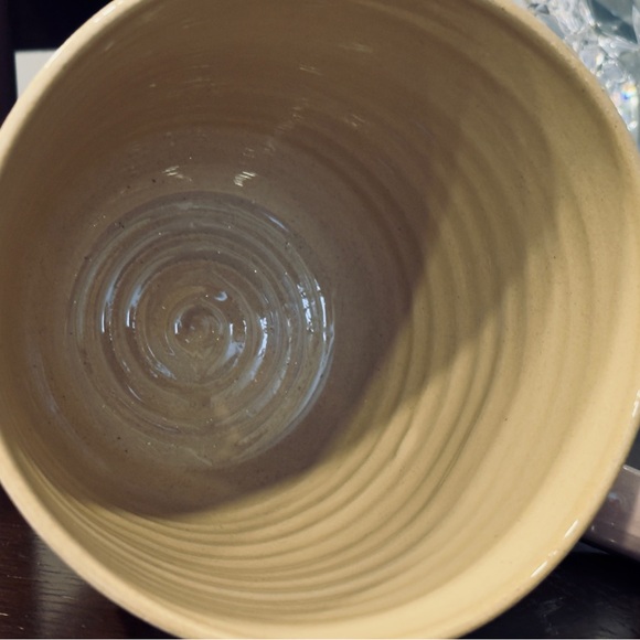 Handmade Pilarts Polish Pottery Mug 16 oz Pink Easter Bunny 🐰 - Picture 6 of 8